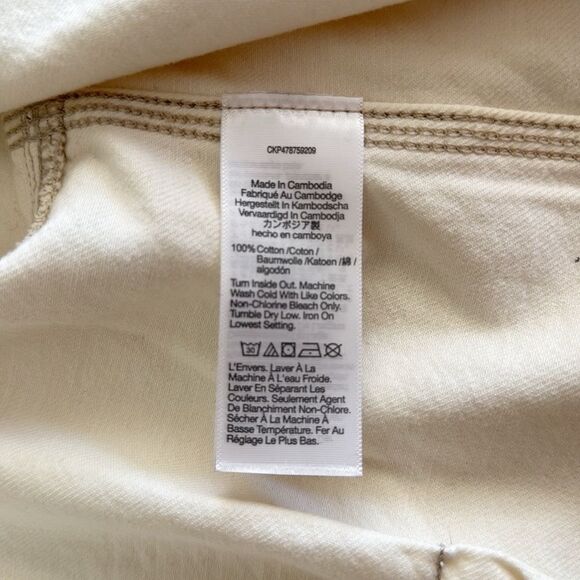 Madewell Denim Pleated Cropped Button Up Shirt Jacket - Picture 14 of 15